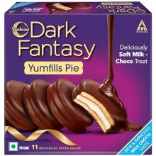 Sunfeast Dark Fantasy Yumfills, 242G/253G, Rich Chocolate Pie Cake