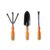 TrustBasket Gardening Tools Set – 3 Pcs Small Trowel, Cultivator & Weeder – Durable Garden Tools for Home Gardening Set, Gardening Tools Kit for Home Garden, Agriculture Tools & Gardening Items Combo