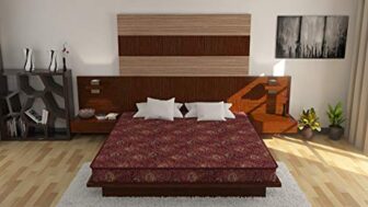 Centuary Mattresses Joy 4-inch Single Size Orthopedic Support Extra Firm Reversible Coir Mattress (78x30x4)