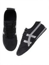 SilverArrow Men HypeRun Casual Sneakers Shoes Silver Black 7 UK