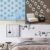 Kayra Decor Damask Allover Reusable PVC Wall Stencil (16 x 24-inch) Pack of 3