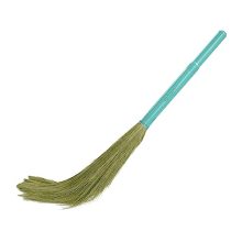 Spotzero By Milton Navratna Broom | Dry Use | Study And Durable Handle | Color Green