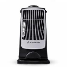 Wonderchef Tornado Portable Fan, For Home and Office Tabletop, 3 Speed Settings, 2kg Mini Portable Fan, Low Power Consumption, Child Safe, 1-Yr Warranty