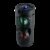 ZEBRONICS County pro 12, Dual Drivers, TWS, Mic Input, BT v5.4, Carry Handle, LED lights 20 W Bluetooth Speaker(Black, Mono Channel)