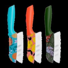 Greenchef 3 Pc Stainless Steel Knife Set SS Elite flora