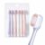 Ultra Soft Bristle Toothbrush Set 6 Pcs Manual Toothbrush With 15Mm Dense Brush Head Soft Care Toothbrush Pack