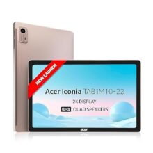 Acer Iconia Tab10 | 10.36″ | 2K IPS Display, 480 Nit | Quad Speakers | 8GB + 128GB (Expandable) | Wi-Fi + (Calling)