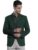 The Indian Garage Co Teal Green Slim Fit Blazer
