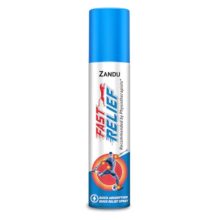 Zandu Fast Relief Spray- 100ml | Quick Relief from Sports & Gym Injuries | Suitable for Backpain and Muscular sprains | Starts Acting in seconds| Recommended By Physiotherapists