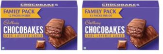Cadbury Chocobakes Choclayered Cakes, 228 G (Pack Of 2)
