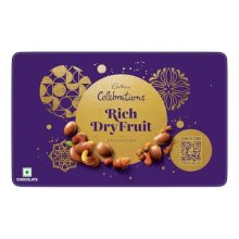 Cadbury Celebrations Rich Dry Fruit Collection Chocolate Gift Pack, 177 Gram