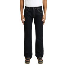 Holborne Regular Fit Mid Waist Straight Leg Jeans Raw Blue