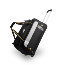 Safari Imperia Trolley 3 Years Warranty Duffle Bag (58 Cm, Black) (IMPERIA58RLBLK)