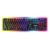 Ant Esports Scorpion MK30 Wired Mechanical Gaming Keyboard, RGB 104 Keys Ultra-Slim LED Backlit USB Wired Keyboard with Red Switch, Durable Abs Keycaps/Anti-Ghosting Keyboard for PC Mac Xbox Gamer
