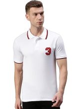 Onn Men’S Solid Regular Fit Polo Oa735_Wh_1Pc_White_Small: 80-85 Cms