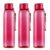 Cello My Tag Pet Water Bottle | 100% Food Grade | Leak Proof And Break Proof | Set Of 3-1000Ml | Pink