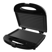 Crompton Instaserve Grill 800 Watts Sandwichmaker with Powerful Heating element (Black), Small