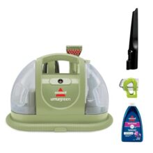 Bissell Little Green Multi-Purpose Portable Carpet and Sofa Upholstery Cleaner, Spot Cleaner & Stain Remover for Carpets, Stairs & Car, Green