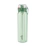MILTON Aston 700 BPA & BPS-Free Water Bottle 700 ml| Food-Grade Plastic | One-Click Open | Leak-Proof | Sip & Gulp Lid I Ideal for Office, School, College, Gym, Green