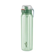 MILTON Aston 700 BPA & BPS-Free Water Bottle 700 ml| Food-Grade Plastic | One-Click Open | Leak-Proof | Sip & Gulp Lid I Ideal for Office, School, College, Gym, Green