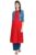 ALC Creation Women’s Crepe a-line Kurta (ALC4045SKY_Blue_Large)