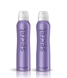 Secret Temptation Romance Deodorant for Women, Pack of 2, (225ml each)