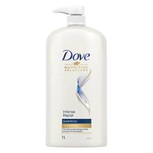 Dove Intense Repair Shampoo 1 L|| Repairs Dry and Damaged|| Strengthening Shampoo for Smooth & Strong Hair – Mild for Men & Women