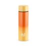 CELLO H2O Luma Stainless Steel Water Bottle For Office Use 1000ml Orange Peach | Single Wall Freezer & Fridge Safe Lightweight & Stylish Leakproof Rustproof Steel Water Bottle For School Kids & Travel