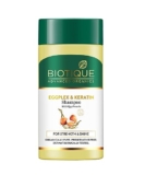 Biotique Eggplex & Keratin Shampoo For Thicker & Shinier Hair – Prevents Breakage, Gentle Cleanse | Protein Shampoo| For Men & Women – 25Ml