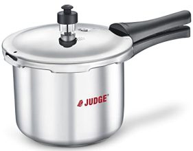 Judge By Prestige Classic Ss Outer Lid 5 L Induction Bottom Pressure Cooker (Stainless Steel)