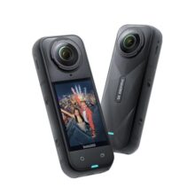 Insta360 X5 – Waterproof 8K 360° Action Camera, Leading Low Light, Invisible Selfie Stick Effect, Rugged and Replaceable Lens, 3-Hour Battery, Built-in Wind Guard, Stabilization, Triple AI Chip Design