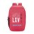 UNITED COLORS OF BENETTON Caspian 16L Polyester 2 Compartment Laptop Backpack For Unisex – Red