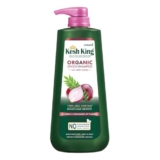 Kesh King Organic Onion Shampoo With Curry Leaves Reduces Hair Fall Upto 98%,Keeps Hairs Smooth Upto 48Hrs – 600Ml