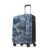 Aristocrat Medium Combat Check-In Trolley Bag, 63 Cm Hardside Luggage | 8 Wheels, Combination Lock | Polycarbonate | 5 Year International Warranty | Blue