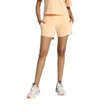 PUMA Women, ESS Elevated Shorts, Peach Fizz, M, (67794645)