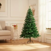 CraftVatika Christmas Tree 5ft for Xmas Party Decorations, X Mas Tree for Home Office Table Décor, Christmas Party Decoration Items, Merry Christmas Decoration Tree with Stand for Xmas Decoration