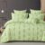 Bsb Home 300 Tc Microfiber Xxl Soft Cotton Super King Size Bedsheet For Double Bed, King Size 108 Inches X 108 Inches, 9 Feet, 275 X 275 Cm With 2 Large Size Pillow Covers – Pastel Pistachio Green