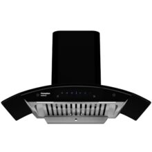 Crompton Intelli Sense 90cm 1439m3/hr Curved Chimney| Baffle Filter Intelligent Autoclean for kitchen| Smart On| Built In Oil Collector| Touch+ Motion Sensor Control| 5 Yrs Motor &1Yr Overall Warranty