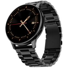 Noise Vortex Plus 1.46” AMOLED Display, AoD, BT Calling, Sleek Metal Finish, 7 Days Battery Life, All New OS with 100+ Watch Faces & Health Suite (Metal Black)