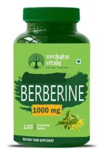 Vruksha Vitals Berberine Extract 1000 Mg – 120 Tablets/Capsules Supplement
