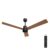 Bajaj Classico Sleek Neo 5S 1200MM BLDC Ceiling Fan with Remote|LED speed indicator|BEE 5 Star Rated Energy Efficient|Power Saving|Sleek Compact Design|High Air Delivery|2Yr Warranty|Maple Wood