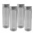 Cello Plastic H2O Unbreakable Premium Edition Bottle, 1 L, Grey – Set of 4
