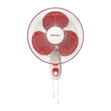 Bajaj Frore Neo 400 MM Wall Mount Fan | Wall Fan For Kitchen & Home | Smooth Oscillation | 100% Copper Motor | High Air Delivery | 3-Speed Control | Rust Free | 2-Yrs Warranty 【Red】