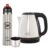 Pigeon 1.5 L Kettle With 1000 ml Stark Flask (Pack of 2, Silver, Steel)