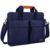 Aircase Office Sling Messenger Bag Fits Upto 14.1″ Laptop/Macbook, Detachable Shoulder Strap, Water Resistant, Shockproof, Carry Handle With Spacious Pockets, For Men & Women, Blue