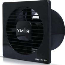 Ymir Infinity 6 Inch Exhaust Fan Axial Fan Ventilation Fan For Kitchen & Bathroom 150 Mm Exhaust Fan(Black)
