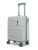 Safari Roma Hard Luggage Trolley Bag with 8 Wheels Cabin Size Carry on Suitcase – Fog Grey