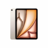 Apple iPad Air 27.59 cm (11″) (M4): Liquid Retina Display, 128 GB, 12MP Front/Back Camera, Wi-Fi 7 with Apple N1, Touch ID, All-Day Battery Life — Starlight