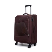 Verage Falcon 80 cm Soft-Sided Large Check-in Size Expandable Suitcase 360 8W Spinner Luggage Trolley Bag with Anti-Theft Zippers (VRFLC9-28-BB)