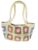 Handbag For Women And Girls | Handcrafted Handbags For Daily, Relaxed Fit Bag Office And Causal Use,Multi (White)